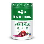 Biosteel Sport Greens Vegan Superfood Powder, High Antioxidants, Pomegranate Berry, 306 gram