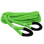 Grip 20' x 1/2" Kinetic Energy Recovery Rope for Off Roading Lime Large