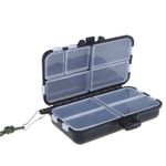 WowObjects® Fishing Tackle Box Fly Fishing Box 9 Compartments