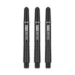 TARGET Darts Pro Grip Evo Black Aluminium Medium Dart Shafts