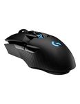 Logitech G903 LIGHTSPEED Wireless Gaming Mouse, HERO 25K Sensor, Over 140 Hours with Rechargeable Battery and LIGHTSYNC RGB, PowerPlay-compatible, PC/Mac - Black