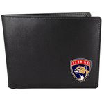 NHL Siskiyou Sports Mens Florida Panthers Bi-fold Wallet One Size Black