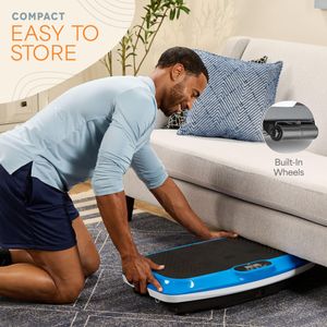 LifePro Turbo 3D Vibration Plate – Blue Fitness Platform