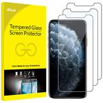 JETech Screen Protector for iPhone 11 Pro, iPhone Xs and iPhone X 5.8-Inch, Case Friendly, Tempered Glass Film, 3-Pack