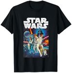 Star Wars Vintage Cast Poster Disney+ T-Shirt