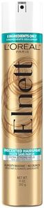 L'Oréal Paris Elnett Satin Extra Strong Hold Hairspray, Unscented, 312mL