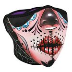 ZANheadgear Neoprene Half Mask Sugar Skull