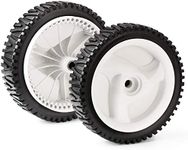 CHAOYA 2 PCS Mower Drive Wheels for AYP194231X427 Oregon72-344 Husqvarna 583719501 194231X460(White)