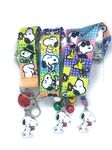 Molly's Charms customised multi lanyard and optional keyrings (SNPY heart) - various designs