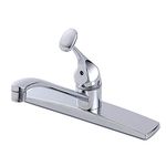 Kingston Brass FB0571 8-Inch in Spout Reach Columbia 8-Inch Kitchen Faucet Without Sprayer, Polished Chrome