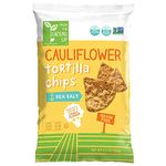 From The Ground Up - Cauliflower Tortilla Chips Sea Salt 12 x 4.5oz