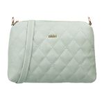 Mochi Women Lightgreen Zip Top Sling Bag (66-7354)