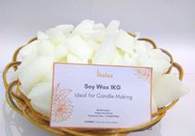 iKalaa Soy Wax for Candle Making 1kg only | 100% Soywax