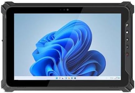 iEdge T10W 10.1 inch Rugged Tablet, Windows 11 Tablet, N5100, 8GB+128GB Tablet for Work, 700 nit GPS Heavy Duty Tablet, Industrial Tablet for Warehouse Use, Construction Worker