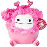 Squishmallows Original 10-Inch Caparinne The Pink Bigfoot - Official Jazwares Valentine's Day Plush - Collectible Soft & Squishy Stuffed Animal Toy - Add to Your Squad - Gift for Kids, Girls & Boys