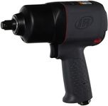 Ingersoll Rand 2130 1/2" Drive Air Impact Wrench, 550 ft-lbs Max Torque Output, 7000 RPM, Heavy Duty, Lightweight, Use for Changing Tires, Auto Repair, Black