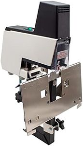 Toplionace 106 Macchina Automatica per Rilegare Pinzatrice Automatica per Auto 2-50 Fogli per Cucitrice Elettrica Piatta E per Sella (Testa Singola)