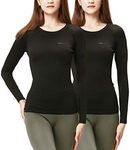 DEVOPS Women's 2 Pack Thermal Long 