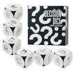 INNObeta 6Pcs Date Night Anniversary Decision Dice, Valentine's Gifts for Wife, Lovers, Couples, Husband, Boyfriend, Girlfriend