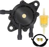 Fuel Pump for Kohler 17HP-25 HP Small Engine Lawn Mower Tractor, Gas Vacuum Fuel Pump with Fuel Filter for Honda Yamaha Briggs & Stratton 491922 691034 692313 808492 808656 John Deere