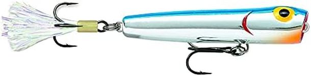 Storm Chug Bug 08 Fishing Lures, CB08144, Metallic Silver/Blue Back, 3.25"