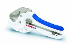 LENOX Tools PVC Cutter, Ratcheting, Up To 1-5/8-Inch Diameter (12123R1) , White