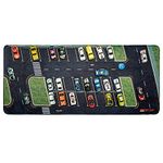 DIFT CLUB: ORIGINALS DCO Traffic Park Cross Shift Playmat Large, Road Traffic System, Activity Play Mat! Great for Playing & Parking Hot Wheels Cars for Kids & Adult Diorama Setup.