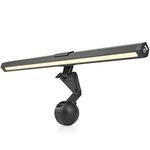 Computer Monitor Lamp, 40cm e-Reading LED Task Lamp with Colorful Atmosphere, Auto Dimming, 3 Color Modes, No Screen Glare, USB Powered, Eye-Friendly, Adjustment Monitor Light Bar for Home and Office