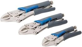 Silverline Self Locking Soft-Grip Pliers Set 3pce (675268)