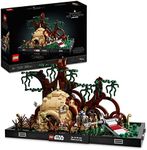 LEGO Star Wars Dagobah Jedi Training Diorama 75330 Creative Building Kit for Adults; Collectible Brick-Built Scene for Display; Fun or Birthday Present for Fans (1,000 Pieces)