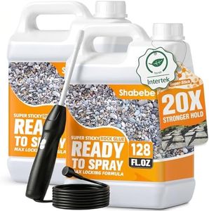 Shabebe Rock Glue for Landscaping, 2 Gallon with Electric Sprayer