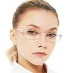 OCCI CHIARI Reading Glasses 1.25 Women Lady Eyeglasses with Spring Hinge(1.0 1.25 1.5 1.75 2.0 2.25 2.5 2.75 3.0 3.5 4.0 5.0 6.0)