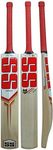 SS Sunridges SS Sky Super Premium Cricket Kashmir Willow Leather Ball Cricket bat ' Adult Size - Short Handle (Bat Cover Included) - Sky Super