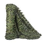 TENCEN Dual Mesh Custom Camouflage net for Blind Decor Courtyard Sunshade Photo Camp Fish Farm Factory Shelter Car Concealment Party Exhibit Backdrop Curtain Ceiling Fence Canopy Cover