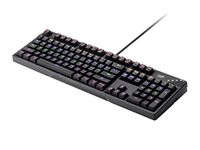 Monoprice Multicolor Backlit Full-Sized Blue Switch Mechanical Keyboard - Pro (113858)