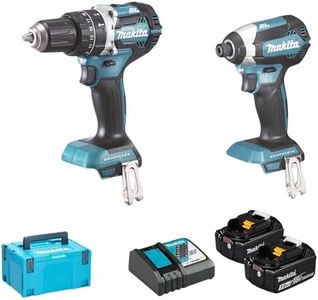 Combopack 2 outils 18V (DTD153 + DHP484) (3x5,0 Ah) - MAKITA DLX2180TJ1