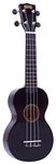 Mahalo Ukuleles MR1BK Rainbow Series Soprano Ukulele