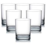 Ocean San Marino Glass 385ml Set of 6 Transparent for Kitchen | Water | Hot & Cold Drinks | Juice | Cocktail | Milkshake | Smoothie | Ideal for Home | Party | Restaurant | Gifting | Special Occasion |