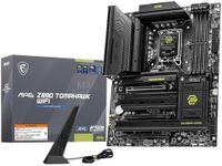 MSI MAG Z890 Tomahawk WiFi Gaming Motherboard (Supports Core Ultra Series 2 Intel Processors, LGA 1851, DDR5, PCIe 5.0, M.2, SATA, 5Gbps LAN, USB Type-C, Wi-Fi 7, Bluetooth 5.4, Thunderbolt 4, ATX)