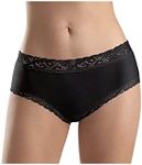 Hanro Women's Moments Full Brief Panty, Black, Large