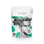 Brett´s JAWLINER ® Jawline Chewing Gum - Fitness Hard Chewing Gum (2 months pack) - 15X Harder than Regular Gum Jawline Sugar Free Mint Gum - Jawline Gum For Mewing And Shapen The Jaw (Mint)