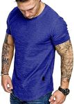 Fashion Mens T Shirt Muscle Gym Wor