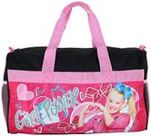 Nickelodeon Girl's JoJo Siwa Girl Power Duffle Bag, Black
