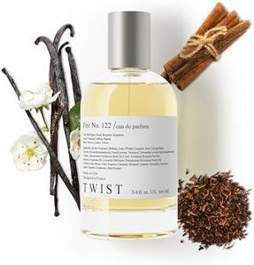 Twist Fire No. 122 - Inspired by Spicebomb V&R, Long-Lasting Perfume for Men, Vegan, Clean Ingredients, Cinnamon & Tobacco – Spray 100 ml | 3.4 fl. oz.