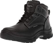 Skechers Men's Burgin-Tarlac Industrial Boot, Black, 10.5