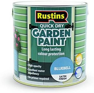 RUSTINS GAPBL2500 Quick Dry Garden Paint Bluebell 2.5L