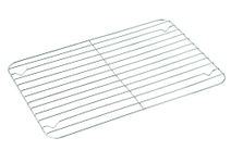 KMW 18" x 12" Cooling Tray for Grilling | Heavy-Duty Stainless Steel Rack for Perfectly Resting and Serving Meats, Baked Goods & More | Durable, Easy-to-Clean, and Versatile