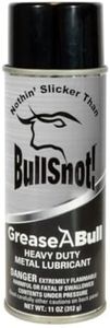 BullSnot! GreaseABull Metal Lubricant – Heavy-Duty, All-Weather Grease for Rust Removal, Metal Polishing & Lubrication – Multi-Purpose Spray for Automotive, Marine, Industrial & Home Use – 11oz