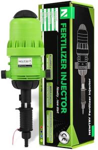 NEWTRY 0.4%-4% Fertilizer Injector for Drip Irrigation Adjustable Water Powered Dosing Pump 3/4" NPT