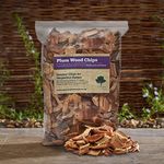 Plum BBQ Smoking/Smoker Wood Chips 3 Litre - (24 Great Flavours available 100% Natural with nothing added) (Plum)